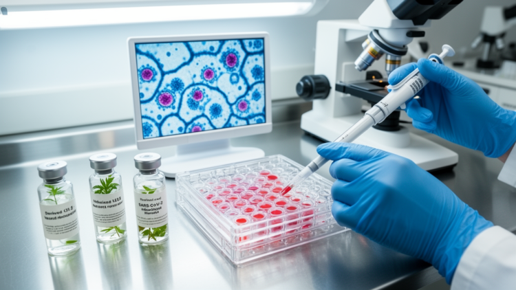 Three African natural products disrupt SARS-CoV-2 entry and replication in vitro