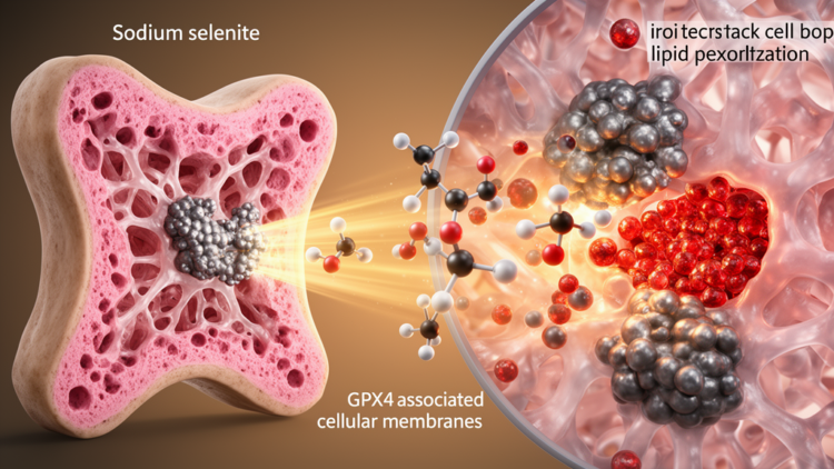 Sodium selenite curbs bone loss in mice through GPX4-linked ferroptosis inhibition