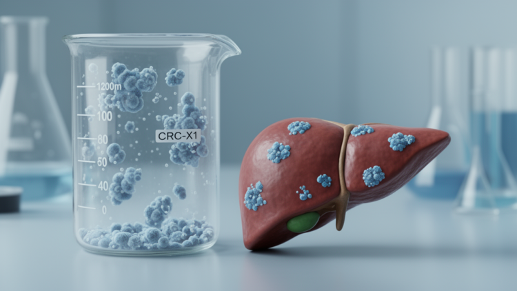 Patient-derived CRC-X1 cell line supports colon cancer liver-metastasis research