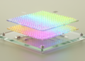 Two-layer quantum-dot films show reversible ratiometric temperature sensing