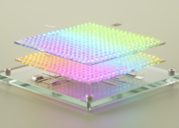 Two-layer quantum-dot films show reversible ratiometric temperature sensing