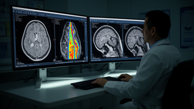 Spectral CT plaque measure linked to cerebral small vessel disease burden