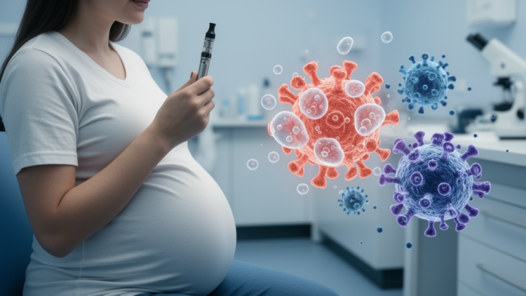 NIH-funded study probes prenatal vaping and offspring antiviral immunity