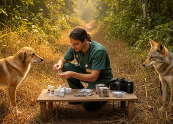 Costa Rican observational study finds shared parasites in coyotes and dogs