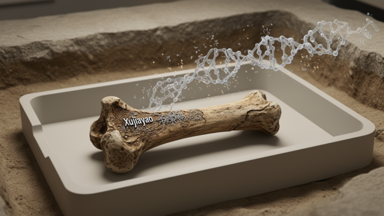 Xujiayao proteome links East Asian archaic Homo fossils to Denisovans