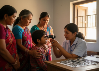 Nepal caregivers describe barriers to school eye-screening referrals