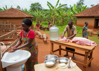 Qualitative Rwanda study maps WASH gaps and gender roles in pork chain