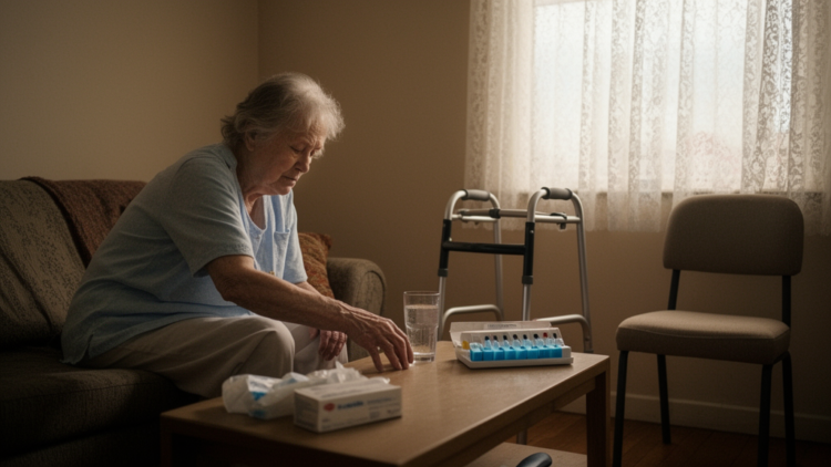 Highly frail older breast cancer survivors often lack Medicare home health care