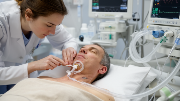 Pilot balloon detachment forces risky decision in ventilated tracheostomy patient