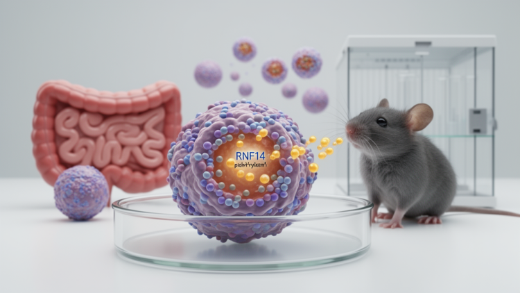 Cell and mouse study links RNF14 palmitoylation to colorectal cancer progression