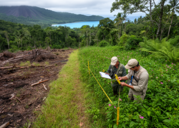Two-year subtropical island survey links habitat and disturbance to invasive plants