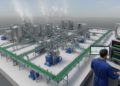 Simulated manufacturing controller cuts emissions but misses allowance