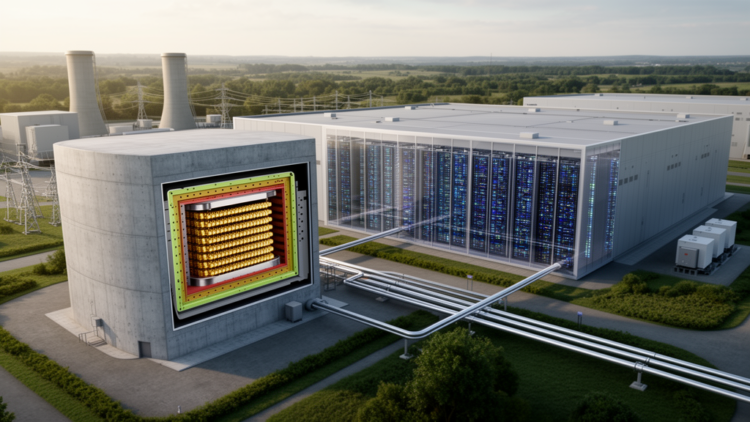 Research report: Small modular reactors for data centers: deployment and nuclear fuel requirements