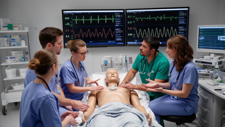 Linking physiological coordination and behavioral pattern complexity to team adaptation and performance in medical simulations