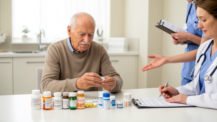 Polypharmacy common in older adults and linked to prescribing cascades