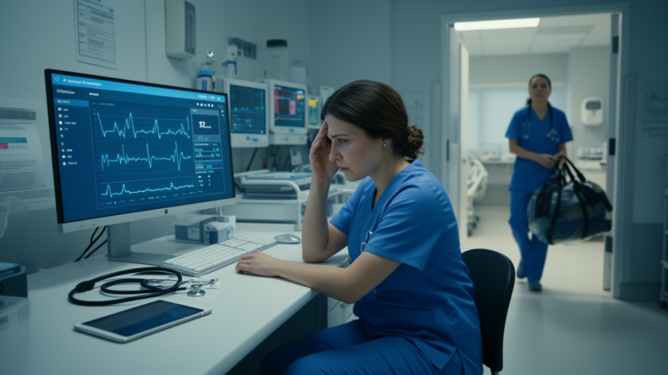 Research report: Artificial intelligence (AI) anxiety and nurses’ turnover intention during healthcare digital transformation: the mediating role of occupational fatigue