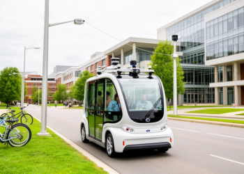 TU Graz develops sensor-linked autonomous on-demand shuttle service