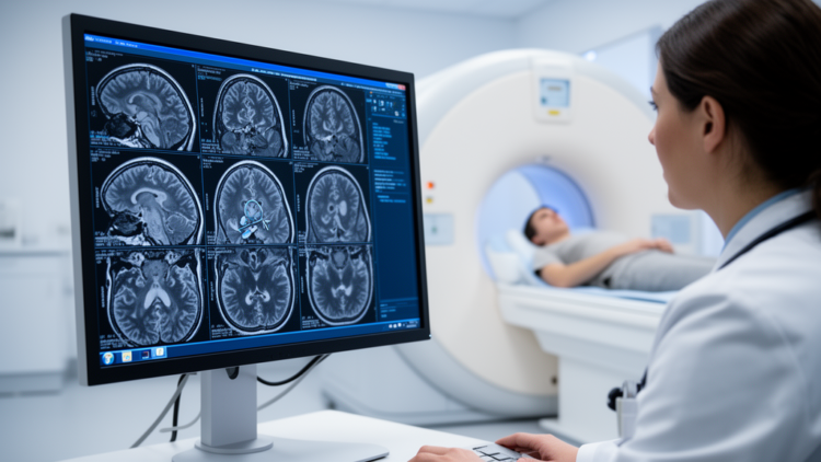 MRI metrics predicted stroke outcomes with internal accuracy in 353-patient study