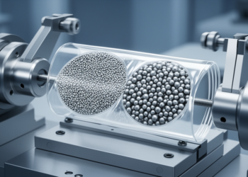 Experiment finds CrMnFeCoNi hardens as nanograins grow under torsion