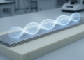 Spin-wave waveguides store and route signals without a bias field
