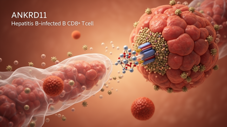 ANKRD11 restrains CD8+ T cells in hepatitis B and cancer models