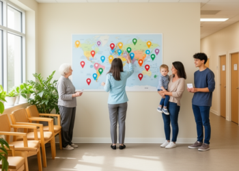 Scoping review maps mental health care access across life stages