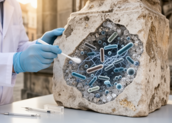 eDNA study maps microbial networks on Kraków urban stone