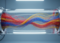 Supercritical COâ‚‚ redistributes polyester dyes for fiber recycling