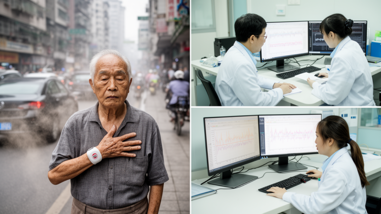 Fujian case-crossover study links short-term particulate matter to angina