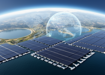 Global model maps aquavoltaics potential for power and emissions offsets