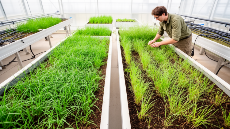 Greenhouse study links soil legacies to competition between invasive annual grasses