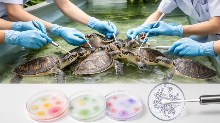 Turtle Assemblage Composition and Body Site Shape Microbiome Structure