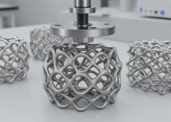 Thicker titanium gyroids show stronger static response without direct porosity–fatigue link
