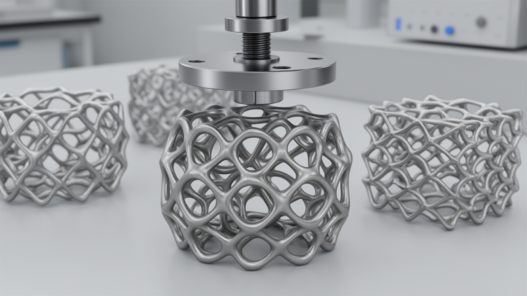 Thicker titanium gyroids show stronger static response without direct porosity–fatigue link