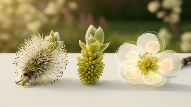 Willow HMG genes show sex-associated expression across three flower types