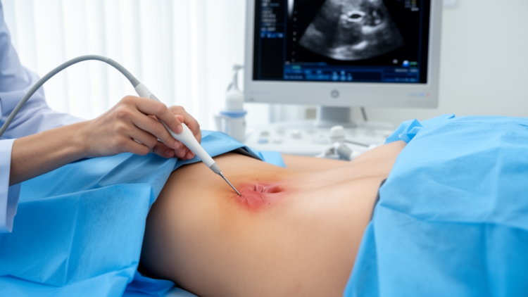 Ultrasound-guided sacroiliac puncture links stronger improvement with inflammatory disease