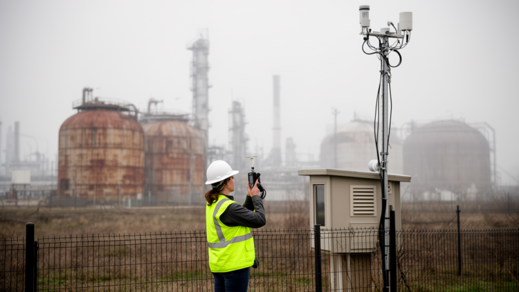 Year-Long Monitoring Maps VOC Variation Near Former Philadelphia Refinery