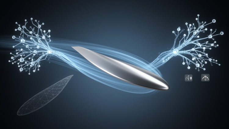 Dual-path neural network predicts airfoil lift and drag from shape images and flow conditions