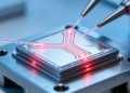 Low-Loss InP Splitter Delivers Near-Perfect Power Balance for Photonic Chips