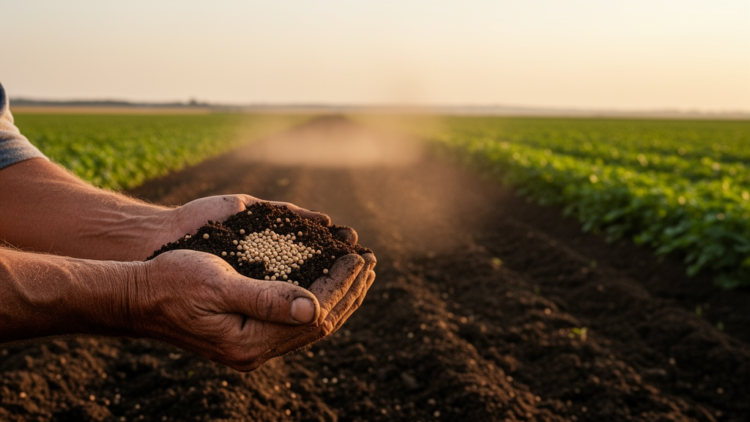 Global evidence map links soil fertility management to fertilizer efficiency and greenhouse gas outcomes