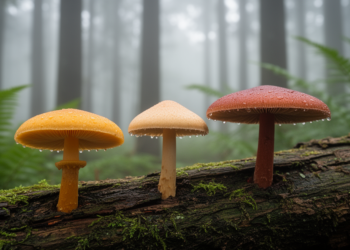 Three New Mushroom Species Uncovered in China's Forests Through DNA and Morphology