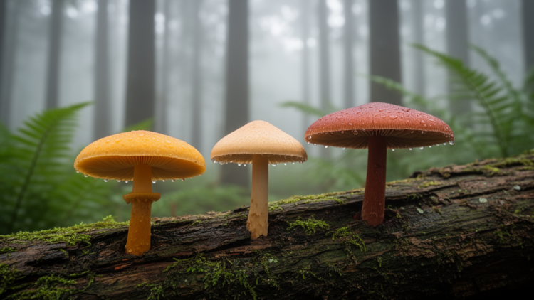 Three New Mushroom Species Uncovered in China's Forests Through DNA and Morphology