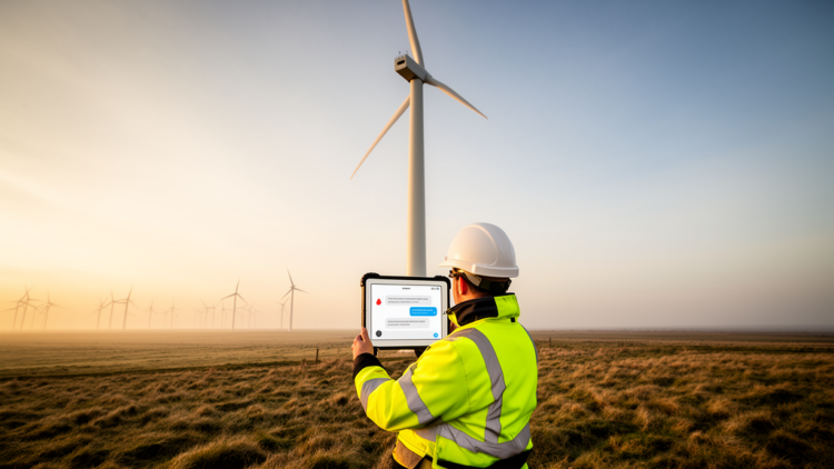 AI and a Chat Interface Team Up to Predict Wind Turbine Failures in Real Time