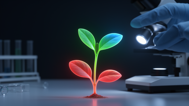 Colour-Switching Glow Lets Plants Report Gene Activity Despite Metabolic Noise
