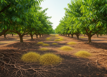 Pecan Orchard Survey Reveals Patchy Spread of Native American Truffle DNA