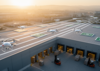 Warehouse Logic for the Skies: Framework Maps Intralogistics Methods onto Low-Altitude Drone Economies