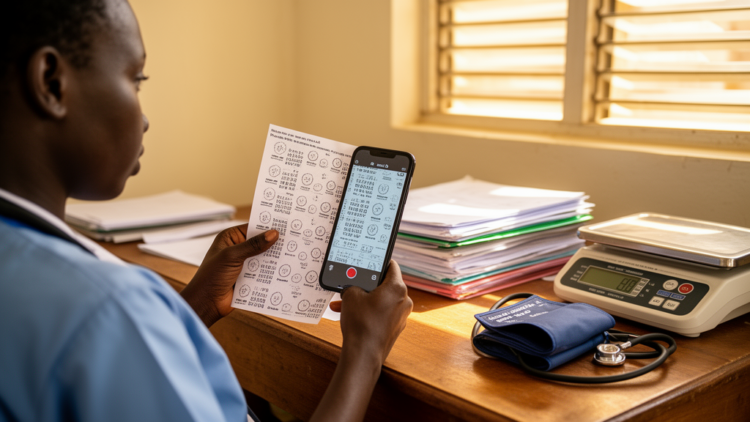 Smart Paper System Shows Promise for Maternal Health Records in The Gambia