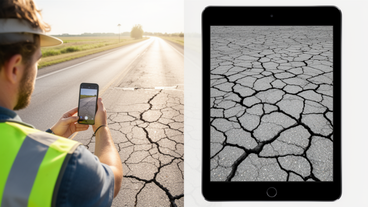 AI-Generated Pavement Images Boost Alligator Crack Detection From Scarce Smartphone Photos