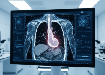 AI Model Reads CT Scans to Flag Hidden Esophageal Cancer Spread