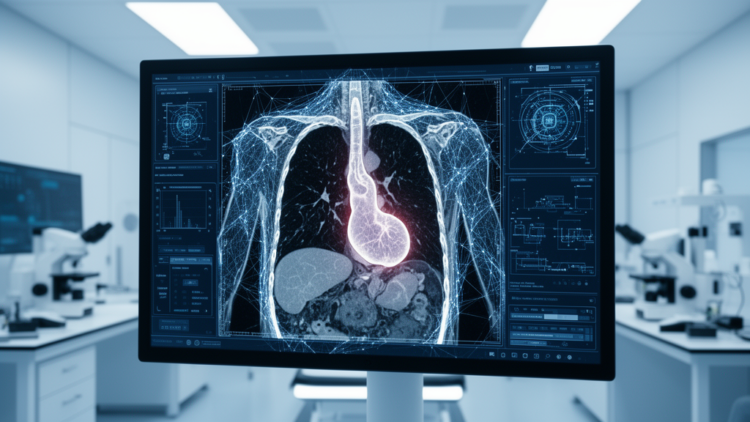 AI Model Reads CT Scans to Flag Hidden Esophageal Cancer Spread